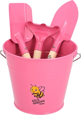 Kit Infantil Kids Garden L Rosa