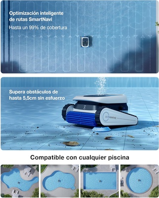 Ecovacs Ultramarine P1 Robot de Piscina Suelo y Pared