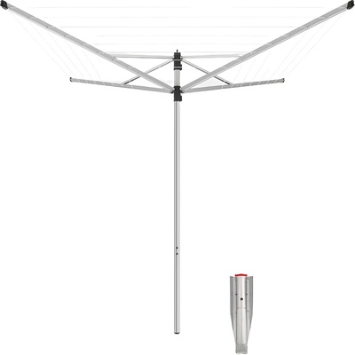 Tendedero Giratorio Brabantia Lift-O-Matic 40 Metros Gris Tendedero Giratorio Brabantia Lift-O-Matic 40 Metros Gris