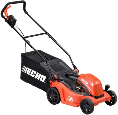 Pack jard�n ECHO: cortac�sped DLM-310/35P + desbrozadora DSRM-310 + soplador DPB-310 + 2 bater�as 4 Ah y cargador