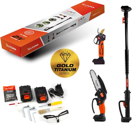 Pack jard�n Altuna AFKIT: tijera + motosierra + p�rtiga + hidrolimpiadora AH01 + soplador AS01