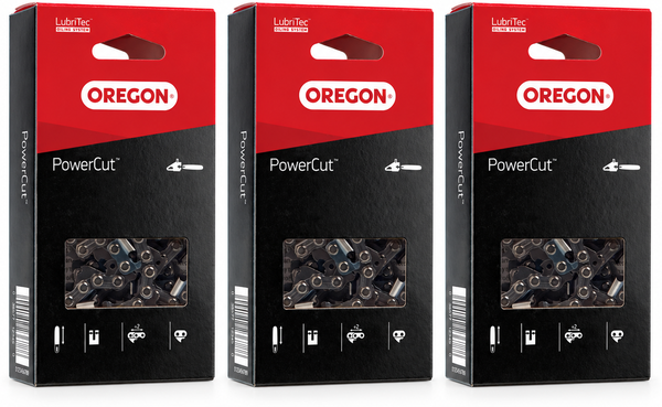 Pack 3 cadenas de motosierra Oregon PowerCut 73EXL 68 eslabones � 3/8 � 1,5 mm