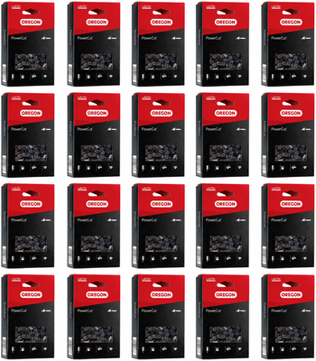 Pack 20 cadenas de motosierra Oregon PowerCut 73LPX 68 eslabones � 3/8 � 1,5 mm