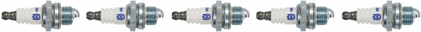 Pack 5 buj�as Husqvarna HQT-8 originales