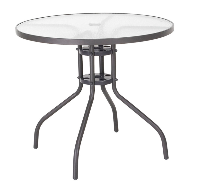 Mesa redonda jardín Basic 80cm
